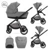 Lorelli Bianca multifunkciós babakocsi 3in1 - Grey