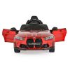 BO BMW M4 elektromos kisautó 2motor, 110cm, 30kg-ig PIROS