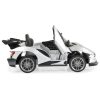 MONI BO flash elektromos sport autó metál silver