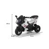 BO HP2 /3kerekű akkumulátoros elektromos motor 6V FEHÉR/FEKETE