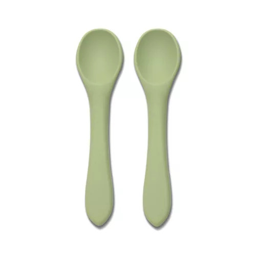 Lorelli Szilikon kanalak, 2 db - fresh green
