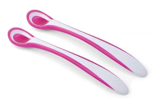Nuvita 2Darabos kanál szett - pink - 8485 (hőérzékelős) 