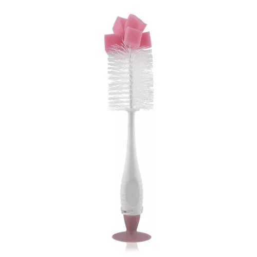 Lorelli cumi és cumisüvegmosó kefe - Blush pink Cikkszám:  56376