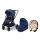 Lionelo Mika 3in1 multifunkciós babakocsi - Blue Navy + Astrid I-Size babahordozó 
