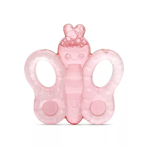 Baby Care Pillangós hűthető rágóka - Shell Pink