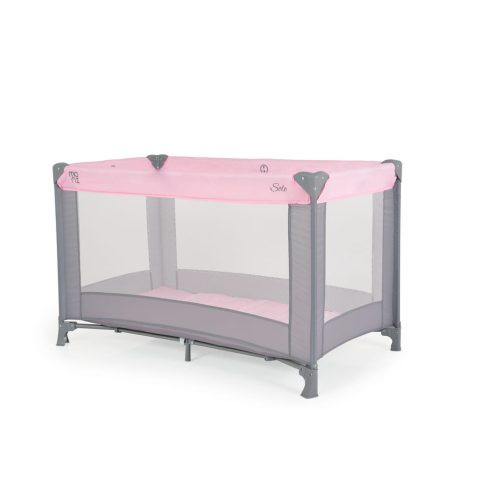 MONI Solo összecsukható utazóágy 1 szintes pink